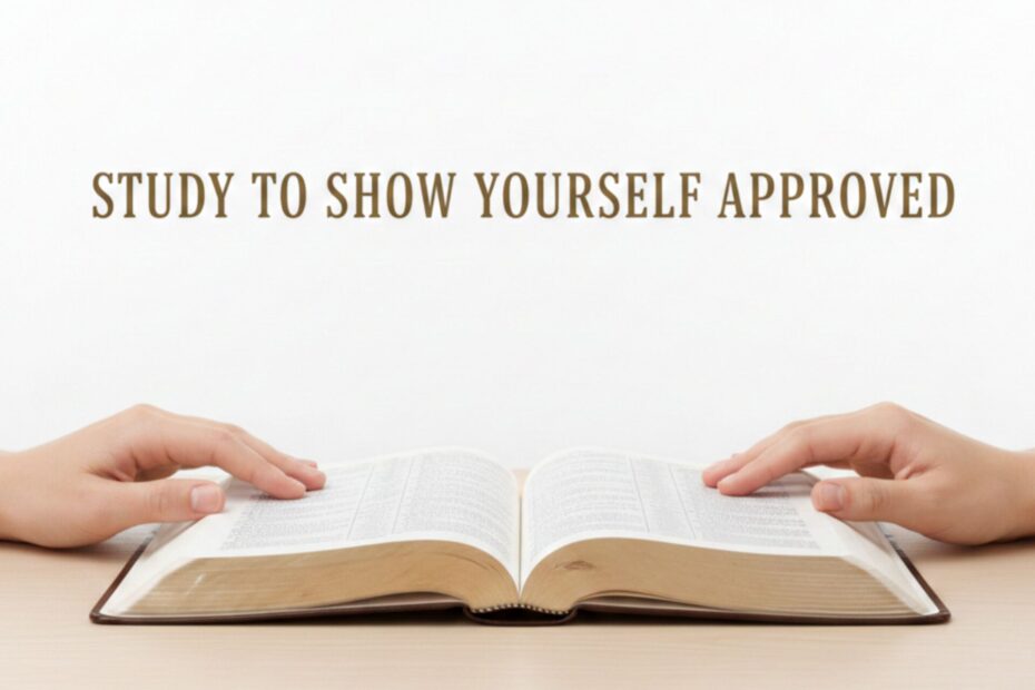 Study to show yourself approved